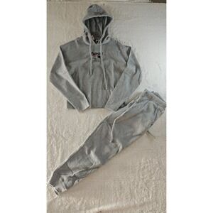 WEAR by Erin Andrews New England Patriots Size Large 2 piece Jogger Set Gray NWT